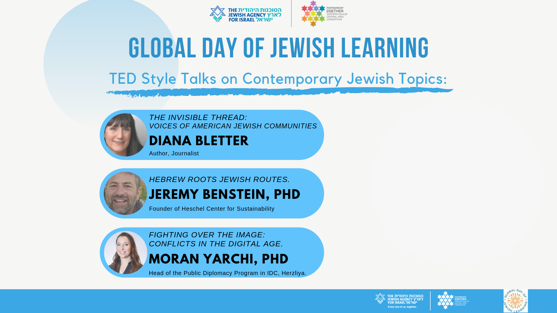 Global Day of Jewish Learning 2019 Jewish Federation of Greater Des